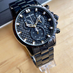 Carti°er Full Black Chronograph Watch for Men