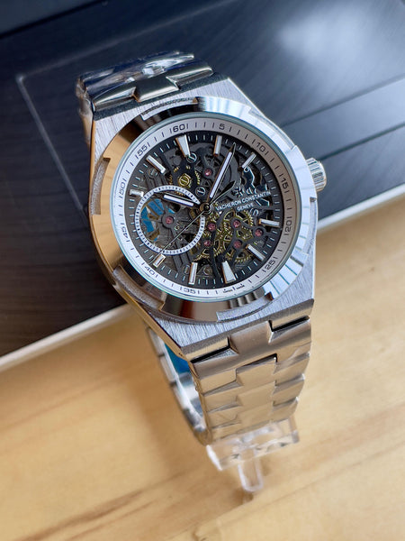 Vache°ron Constantin Overseas Tourbillon Skeleton Automatic