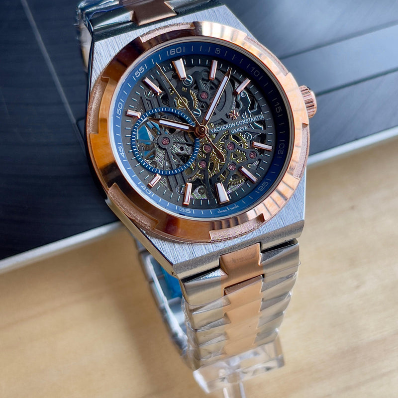Vache°ron Constantin Overseas Tourbillon Skeleton Automatic