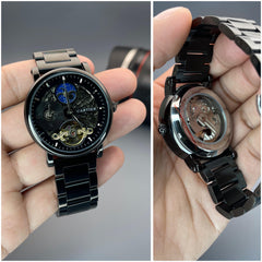 Carti°er Automatic Watch - Open Back Machine Model