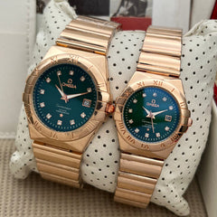 Ome°ga Couple Watch