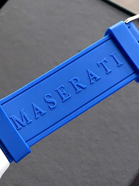 Maseratii blue skeleton automatic