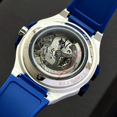 Maseratii blue skeleton automatic