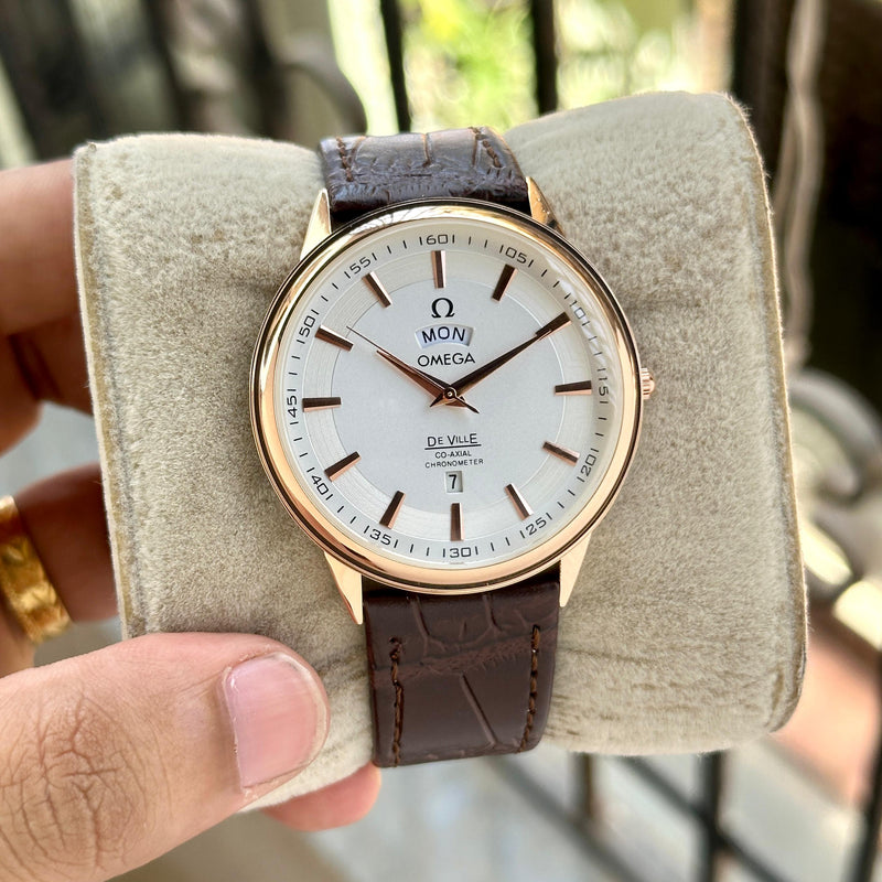 Ome.ga modern classic slim quartz