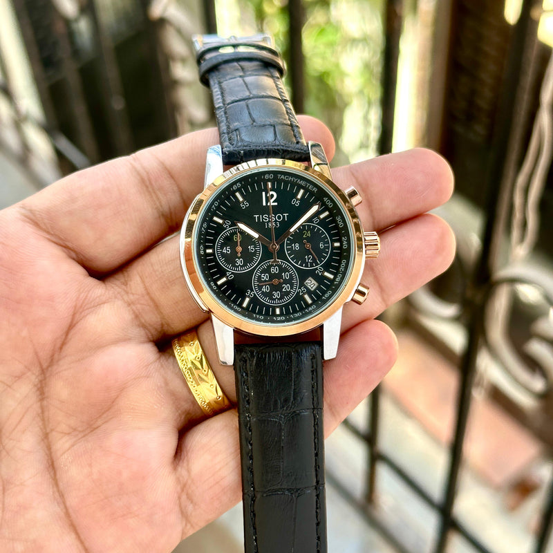 Tiss.ot prc 200 battery smooth chronograph machinery