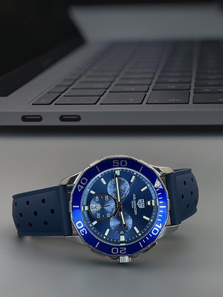 Ta.g heu.er Aquaracer Chrono with Rotating Bezel
Quartz