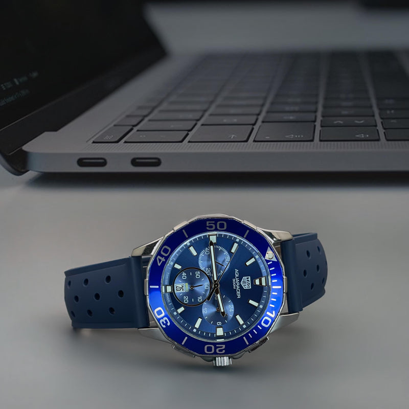 Ta.g heu.er Aquaracer Chrono with Rotating Bezel
Quartz
