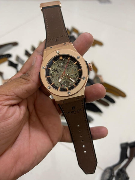 HUB.LOT Classic Fusion OPEN HEART Automatic