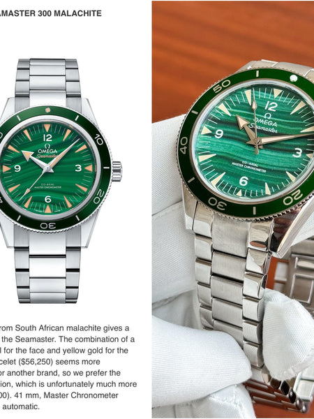Ome.ga sport seamastar 300 automatic