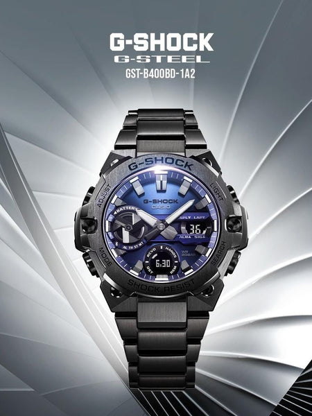 G- sh.ock G ste.el GST- B400