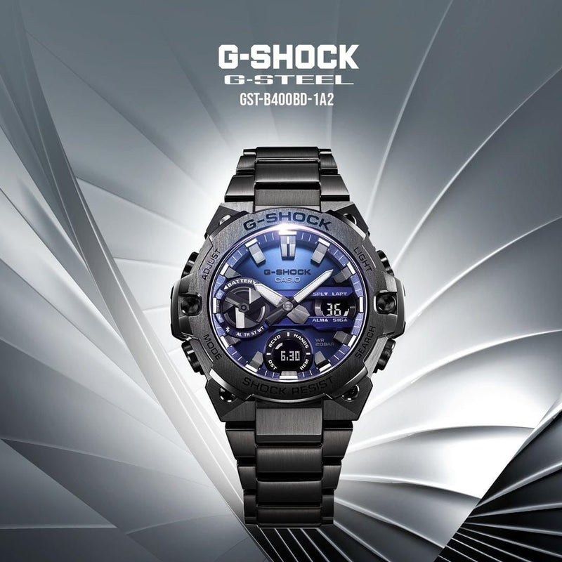 G- sh.ock G ste.el GST- B400