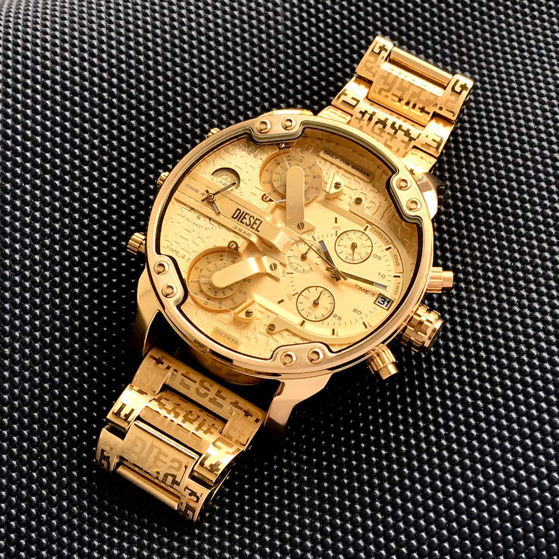 DIE.SEL Mr Dad.dy DZ7479  Multi-Function Chronograph quartz machinery