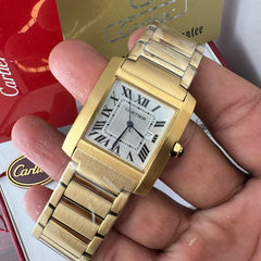 Car.tier Tank Francaise quartz