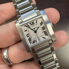 Car.tier Tank Francaise quartz