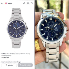 Cas.io edifice quartz