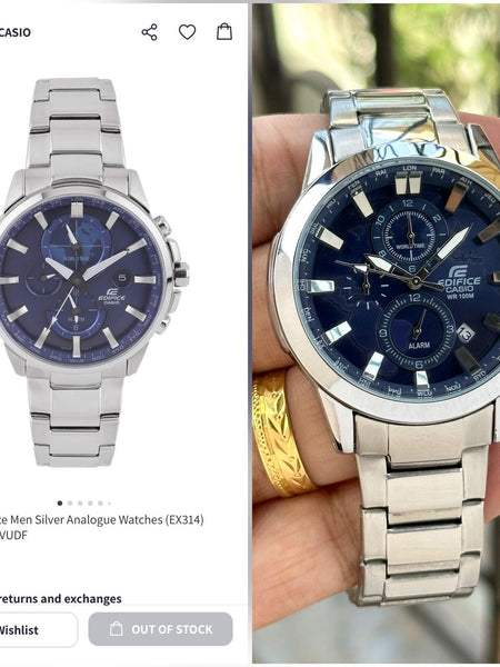 Cas.io edifice quartz
