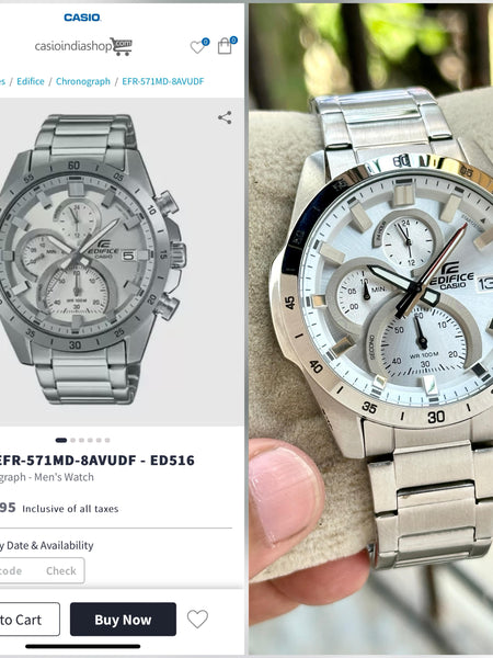 Cas.io edifice quartz