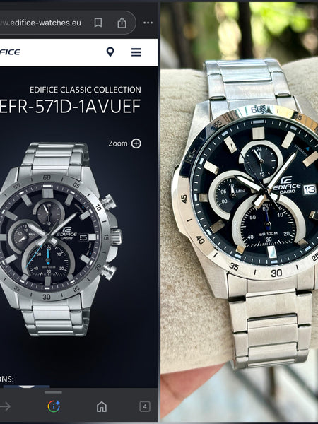 Cas.io edifice quartz