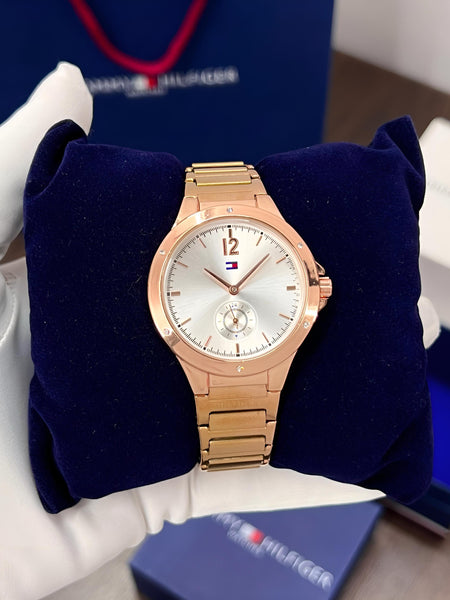 Tom.my Hil.figer rosegold quartz