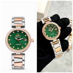 Ome.ga ladymatic quartz machinery