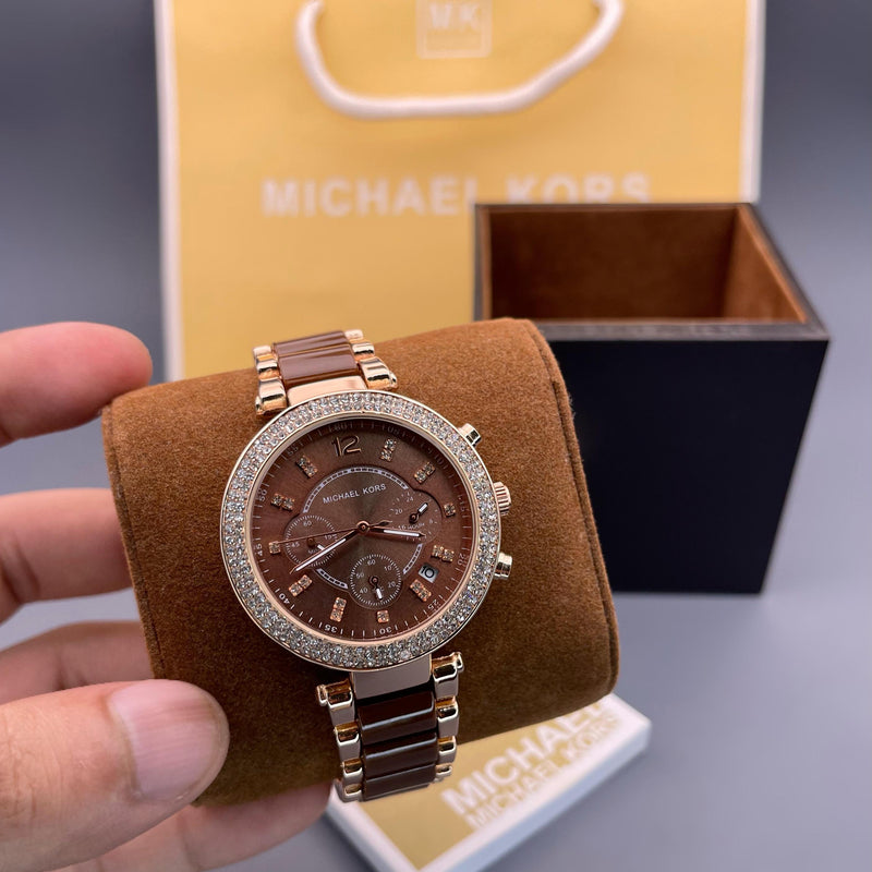 Mich.ael Ko.rs Ladied Parker MK6378
Quartz movement