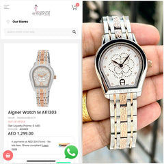 Aigner Varese Ladies Watch quartz machinery
