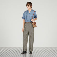 GUC.CI  Drop Shoulder Shirt 
 Sleeves Hawaii