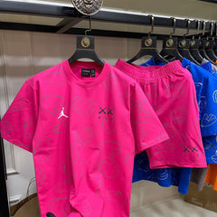JOR.DAN CORD SET 
COTTON LYCRA FABRIC