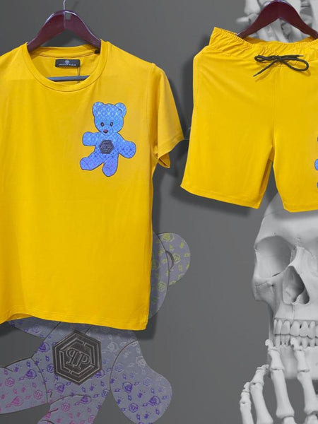 PHI.LIPP PLEIN  T-SHIRT+ SHORTS COMBO