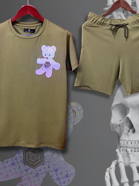 PHI.LIPP PLEIN  T-SHIRT+ SHORTS COMBO