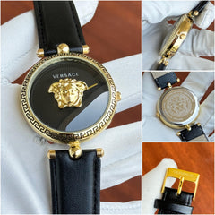 Ver.sace golden 3d medusa quartz