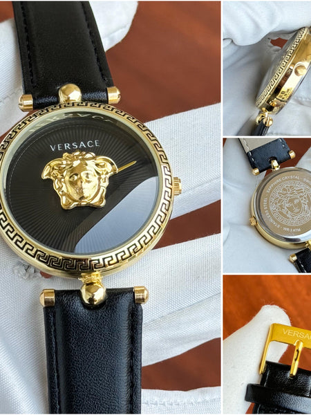 Ver.sace golden 3d medusa quartz