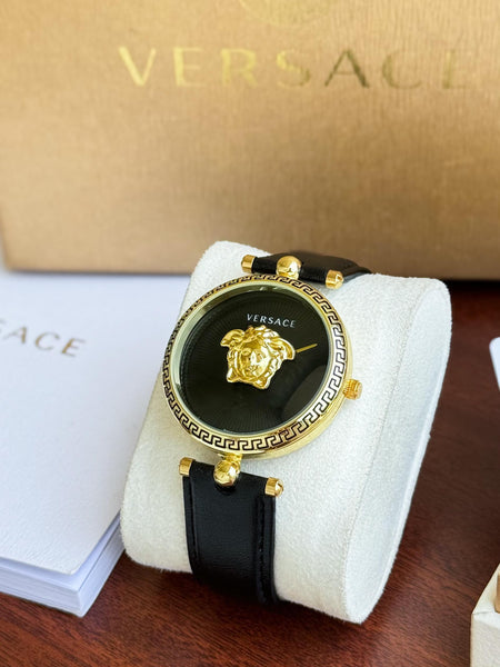 Ver.sace golden 3d medusa quartz