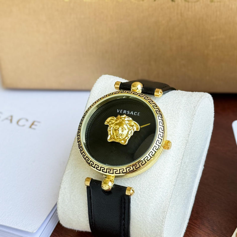Ver.sace golden 3d medusa quartz