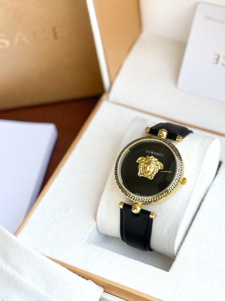 Ver.sace golden 3d medusa quartz