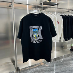 FEN.DI   Drop Shoulder Tees