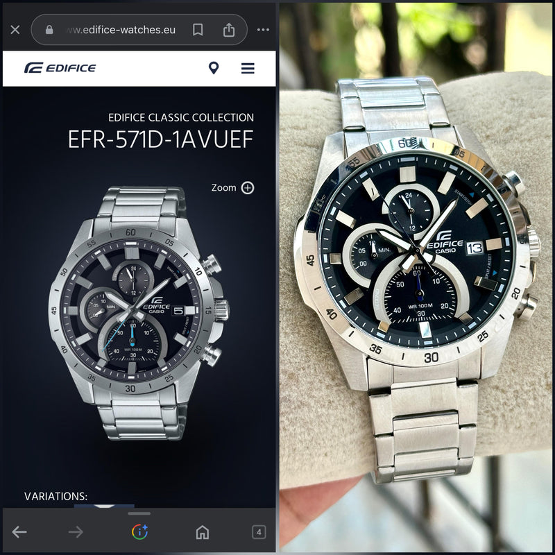 Cas.io ed.ifice quartz