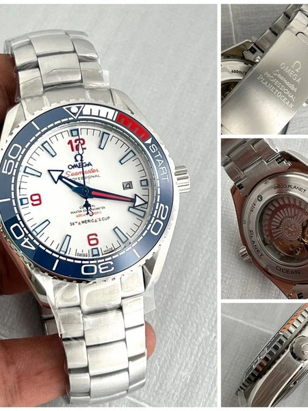Om.ega  planet ocean 007 automatic with power backup