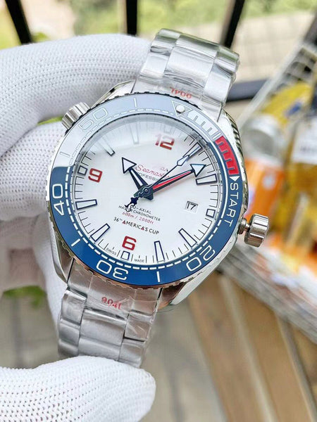 Om.ega  planet ocean 007 automatic with power backup