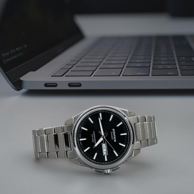 Ca.sio Edif.ice Day Date EF-100D quartz