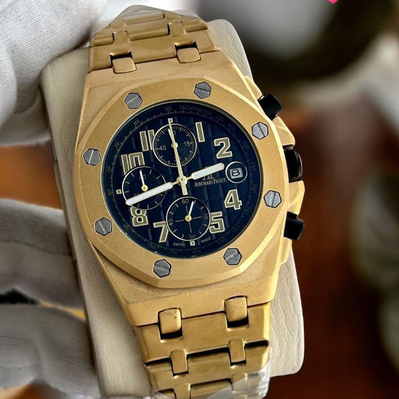 Aude.mars pigu.et royal oak offshore quartz