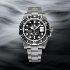 Rol.ex DiW Swiss-ETA 3135 Movement  SUBMARINER DiW ESSENCE OF CARBON