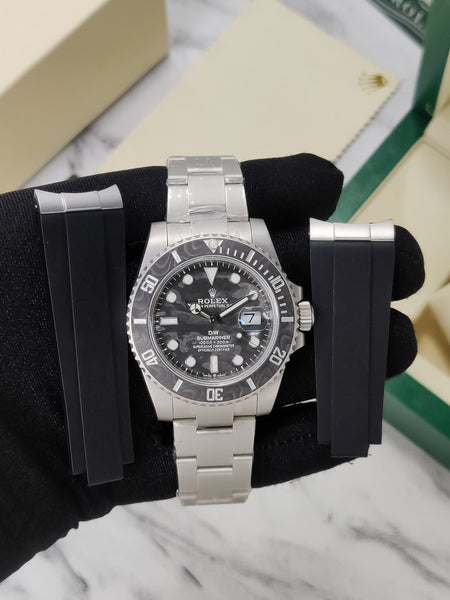 Rol.ex DiW Swiss-ETA 3135 Movement  SUBMARINER DiW ESSENCE OF CARBON