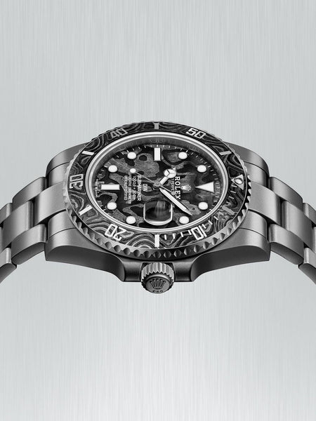 Rol.ex DiW Swiss-ETA 3135 Movement  SUBMARINER DiW ESSENCE OF CARBON