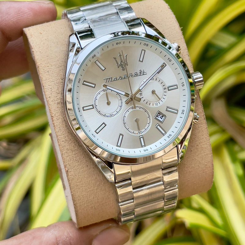 Mase.rati Metal Classic quartz movement