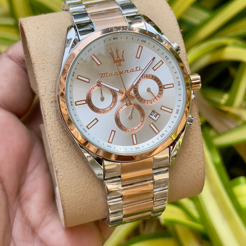 Mase.rati Metal Classic quartz movement