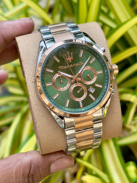 Mase.rati Metal Classic quartz movement