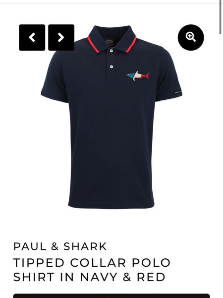 Pa.ul & sh.ark polo tees