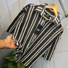 ZAR.A HALF SLEEVE CROSIA SHIRT