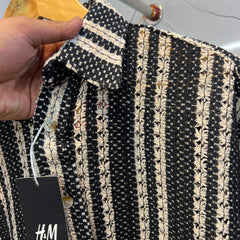 ZAR.A HALF SLEEVE CROSIA SHIRT